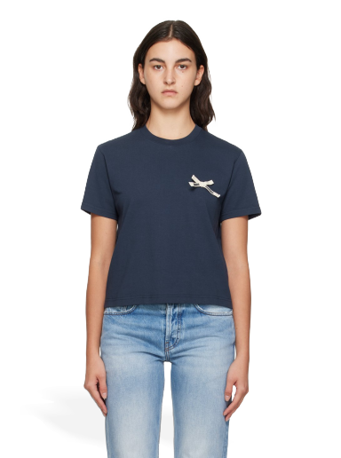 Tričko Jacquemus Le Chouchou 'Le T-Shirt Noeud' T-Shirt Navy | 23H233JS176-2003