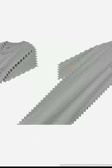 Tričko Carhartt WIP Short Sleeve T-Shirt with Embroidered Patch Šedá | I029956.GREY.HEATH, 2