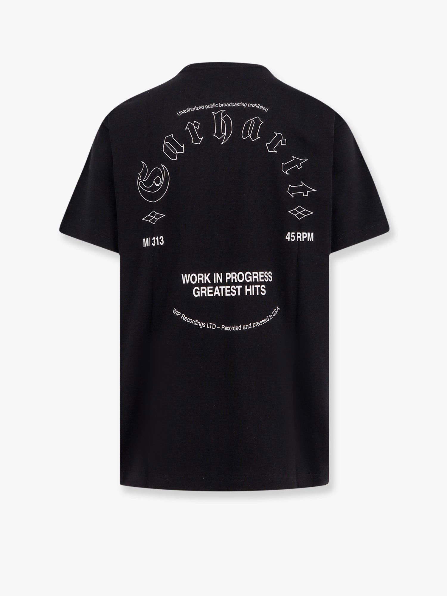 Tričko Carhartt WIP Gothic Logo Graphic T-Shirt Čierna | I0343940D2XX, 1