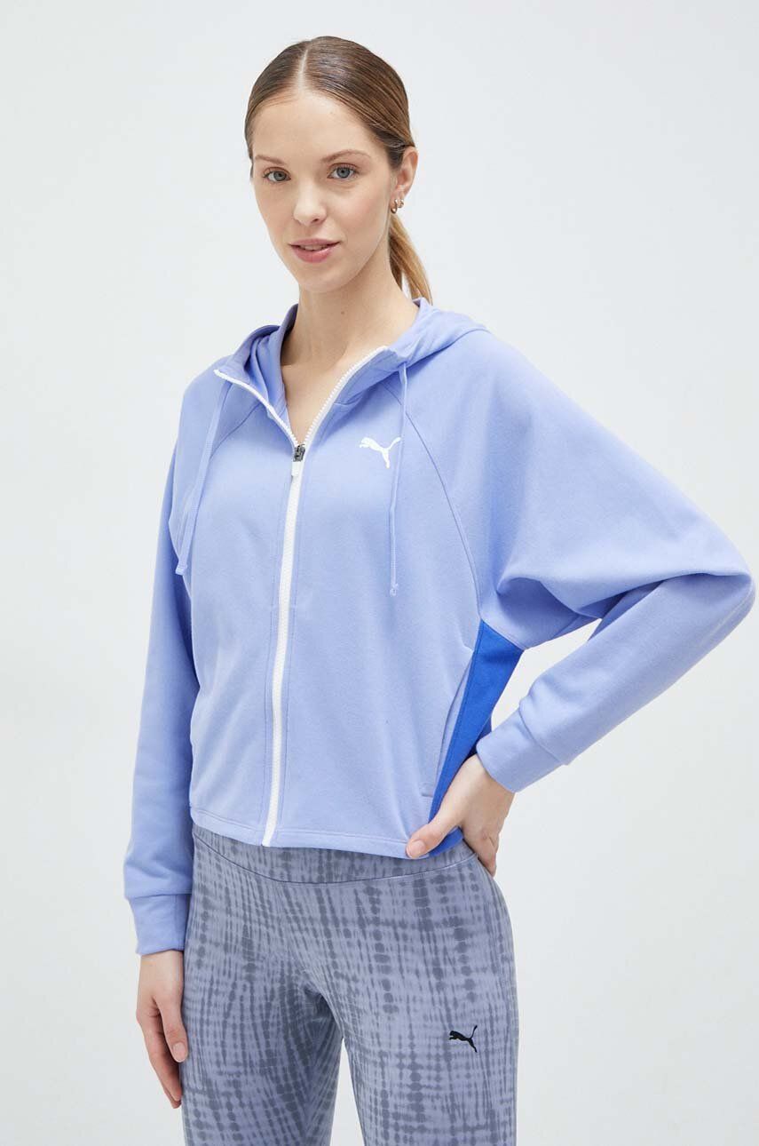 Mikina Puma Modern Sports Hoodie Modrá | 673103, 0