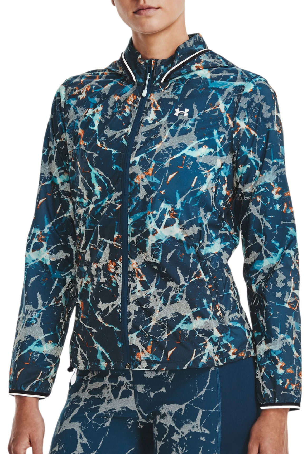 Bunda Under Armour Jacket STORM OutRun Cold Modrá | 1373979-437, 0