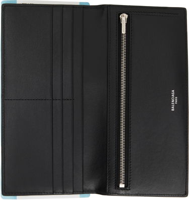 Peňaženka Balenciaga Passport Long 1 Ticket Wallet Navy | 7877742AA3R, 4