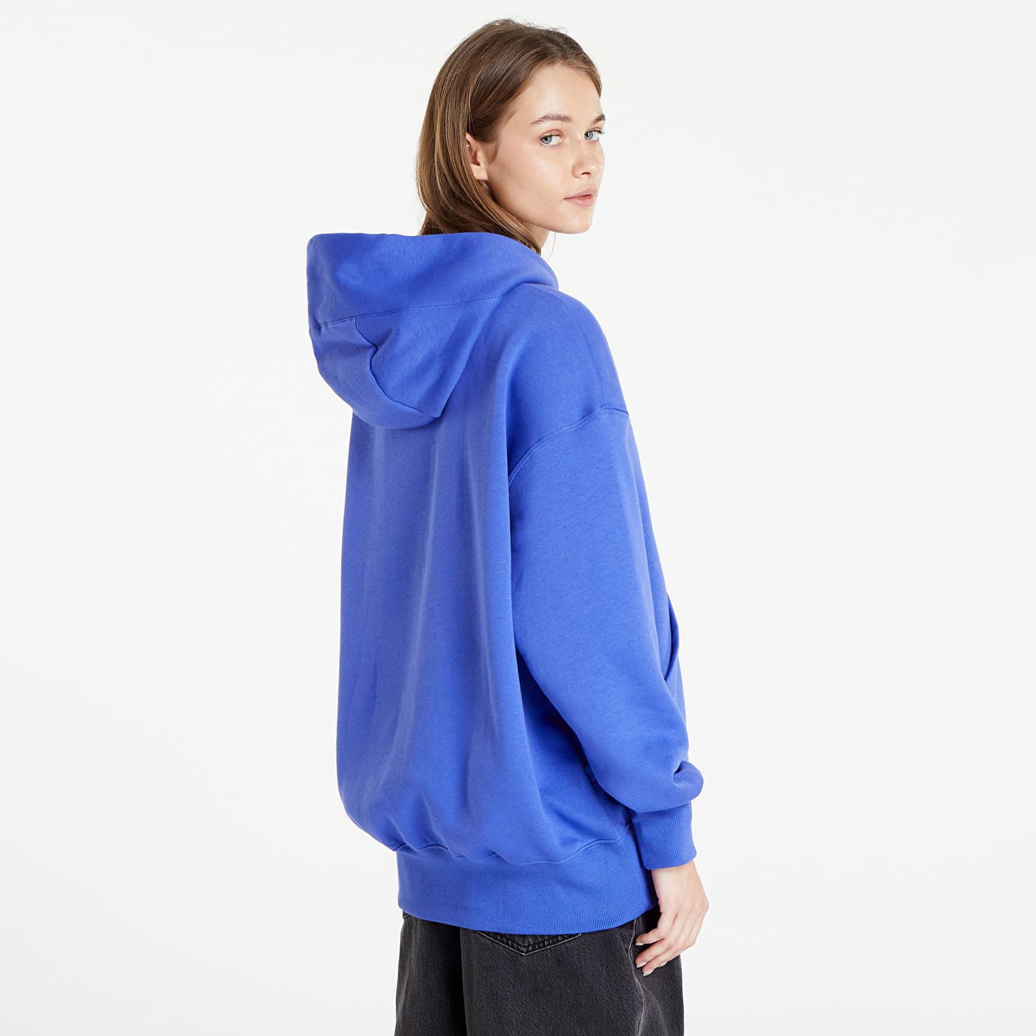 Mikina Nike Phoenix Fleece Oversized Pullover Hoodie Modrá | DQ5860-430, 1