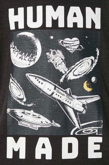 Tričko Human Made Graphic Print T-Shirt Čierna | HM27TE014, 5