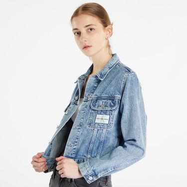Bunda CALVIN KLEIN Cropped 90S Denim Jacket Modrá | J20J220657 1AA, 3