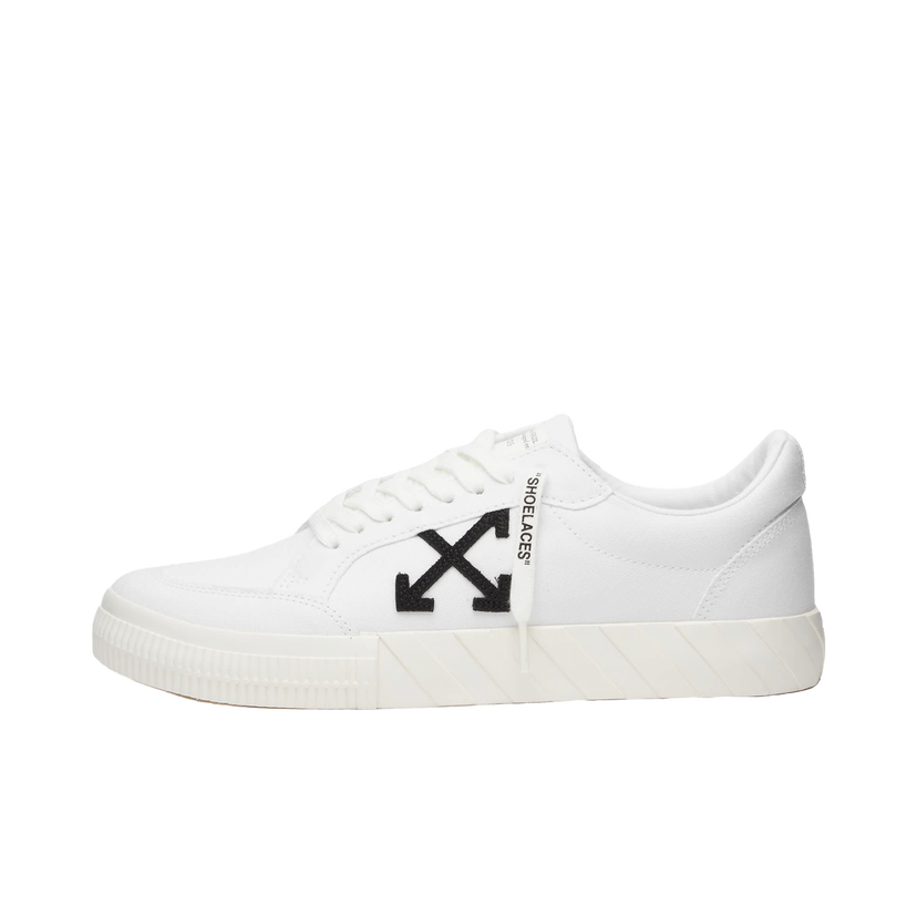 Tenisky a topánky Off-White Low Vulcanized Canvas Biela | OMIA085C99FAB0070110