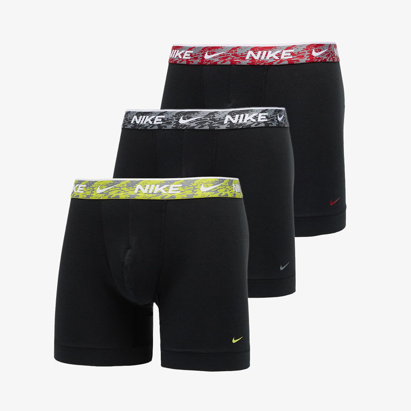 Boxerky Nike Dri-FIT Everyday Cotton Stretch Boxer Brief 3-Pack Rôznofarebný | 0000KE1007-067