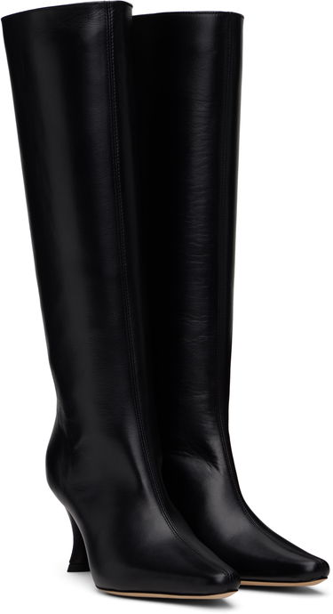 Tenisky a topánky BY FAR Stevie 42 Tall Leather Boots Čierna | 21PFSVIDBLSMC, 3