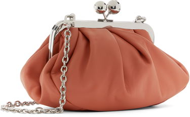 Kabelka Max Mara Weekend Max Mara Prati Leather Shoulder Bag Oranžová | 2515511034600, 2