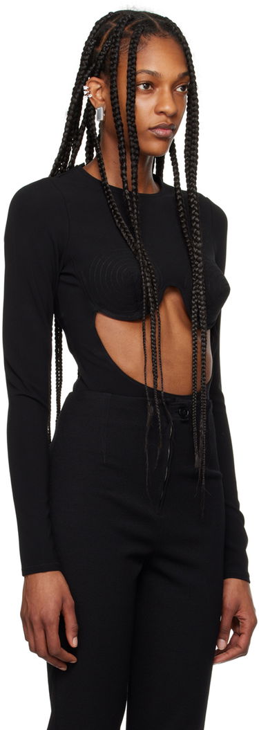 Body Jean Paul Gaultier Gaultier Cone Bra Bodysuit Čierna | 24/25-F-BD017-J053-00, 1