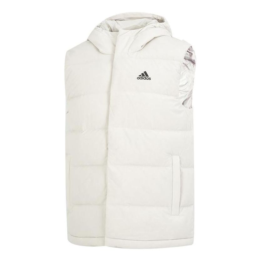 Vesta adidas Originals Helionic Hooded Down Vest Biela | HE1462, 0