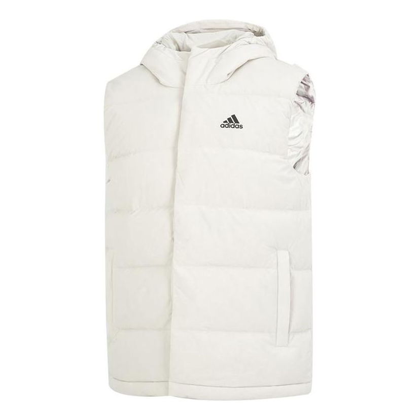 Vesta adidas Originals Helionic Hooded Down Vest Biela | HE1462