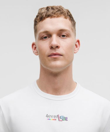 Tričko lululemon Pride Jersey T-Shirt Biela | prod11890047, 3