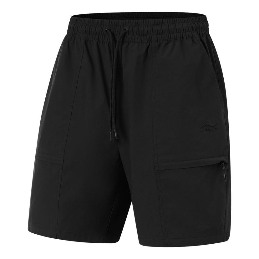 Šortky Li-Ning Waterproof Loose Fit Shorts Čierna | AKSU533-3