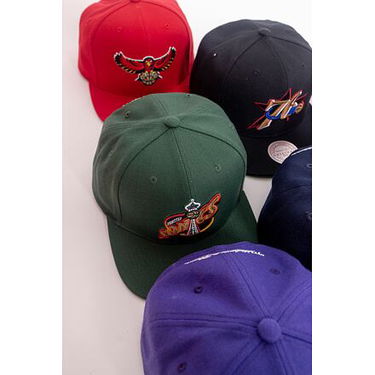 Šiltovka Mitchell & Ness Atlanta Hawks Team Ground 2.0 Snapback HWC Red Červená | HHSS3258-AHAYYPPPRED1, 2