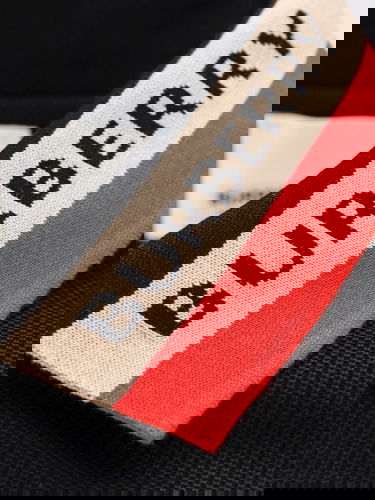 Polo tričko Burberry Burberry Logo Trim Polo Shirt Čierna | 8083154A1189, 2
