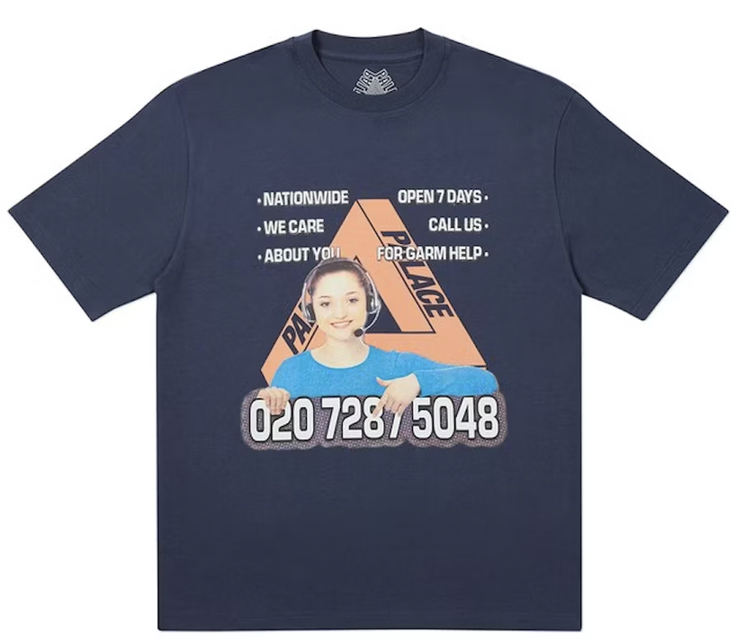 Tričko Palace Bell Man Tee Navy Navy | P19TS004