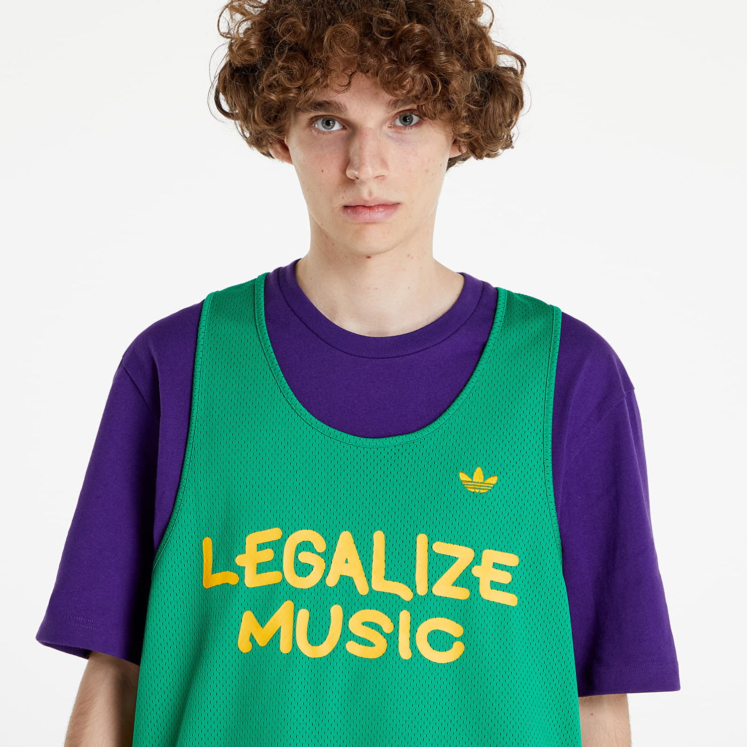 Tričko adidas Originals Kerwin Frost x Short-sleeve Tee Zelené | H57041, 1