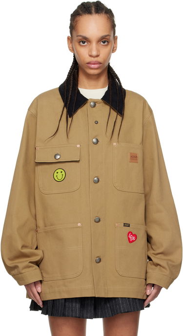Bunda Andersson Bell Andersson Bell Cotton Chore Jacket Hnedá | awa678m, 0