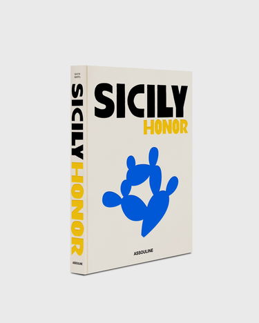 Kniha a časopis ASSOULINE “Sicily Honor” By Gianni Riotta Biela | 9781649802170, 2