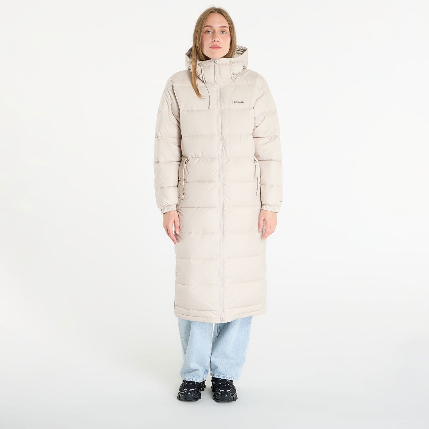 Prešívaná bunda Columbia Columbia Pike Lake III Long Down Jacket Béžová | 2133543278, 0