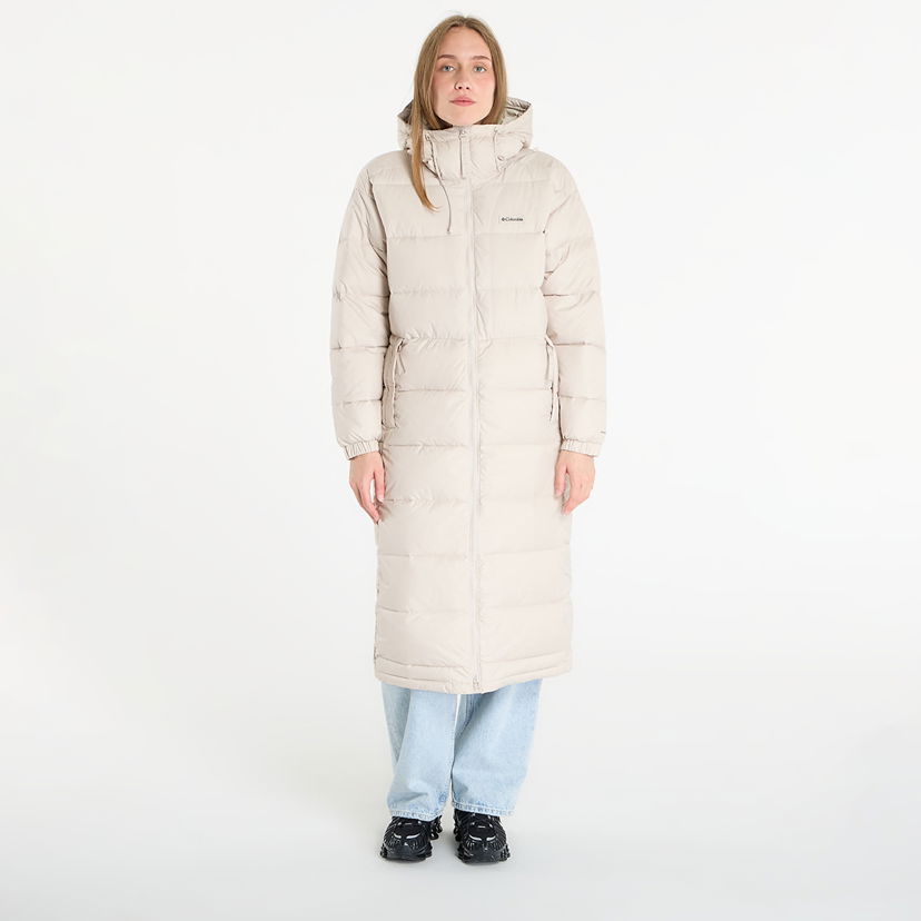 Prešívaná bunda Columbia Columbia Pike Lake III Long Down Jacket Béžová | 2133543278