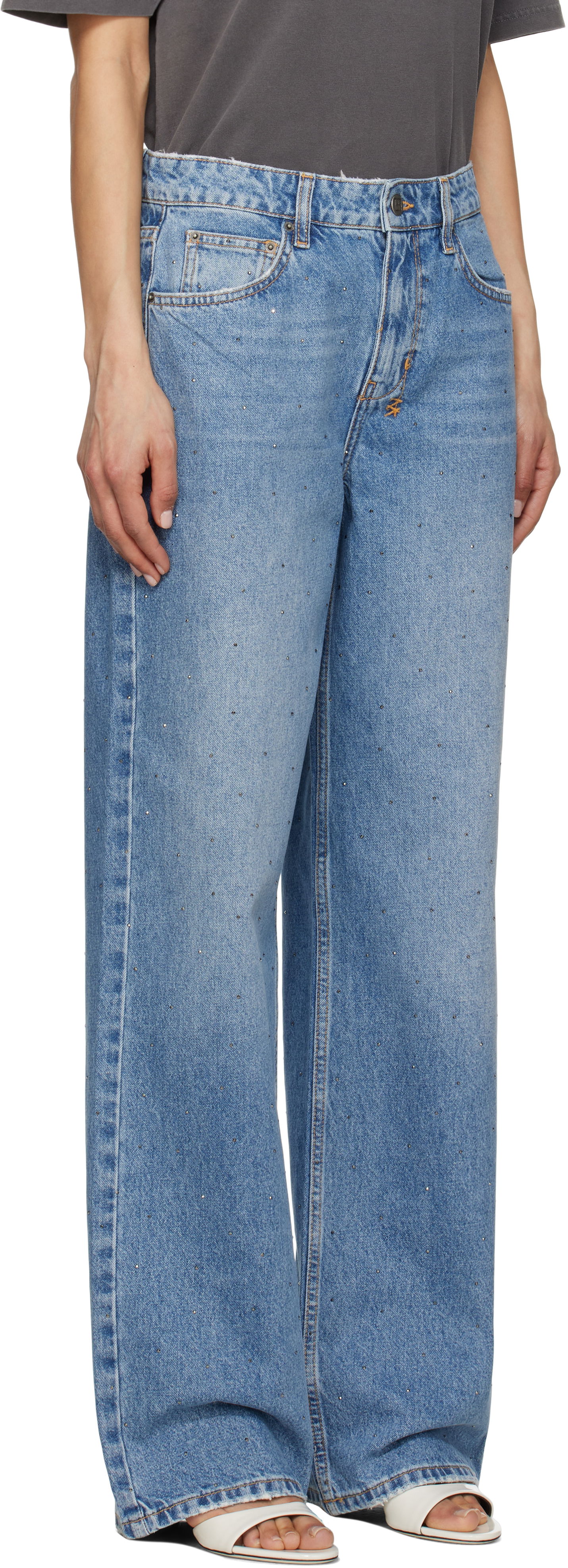 Džínsy Ksubi Ksubi Low Rider Krystal Komet Jeans Modrá | WSP25DJ011, 1