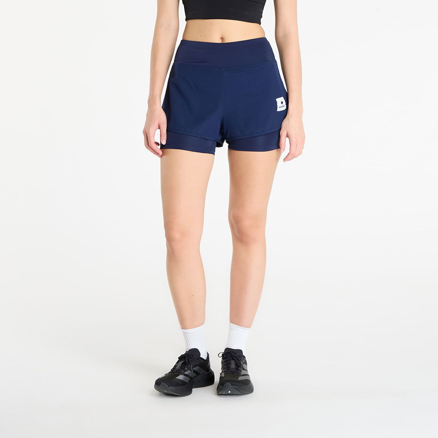 Šortky Saysky SAYSKY 2 in 1 Pace 3" Shorts Navy | XWRSH23C201, 0
