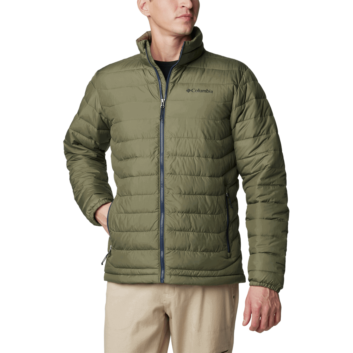 Prešívaná bunda Columbia Powder Lite II Puffer Jacket Zelené | 2086964397, 0