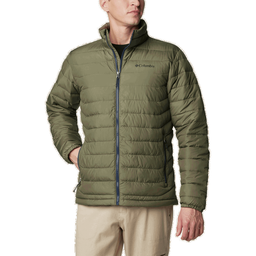 Prešívaná bunda Columbia Powder Lite II Puffer Jacket Zelené | 2086964397