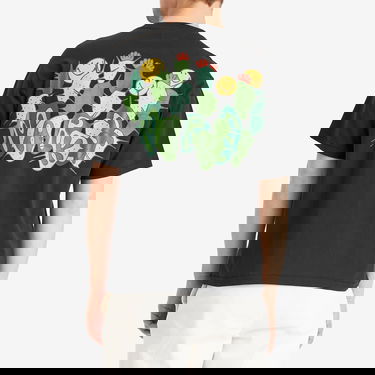 Tričko MARKET Smiley Cactus Graphic Tee Čierna | 399002186-BLK, 3