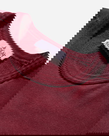 Mikina Stone Island Garment Dyed Crewneck Sweatshirt Vínová | K2S15-6100028-S0A20 V0012, 3