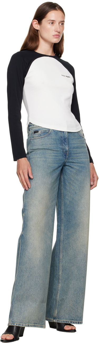 Džínsy Courrèges Courrèges Hammer Baggy Jeans Modrá | VESDPA253DE0041, 3