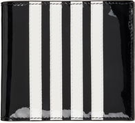 Thom Browne Patent 4-Bar Bifold Wallet