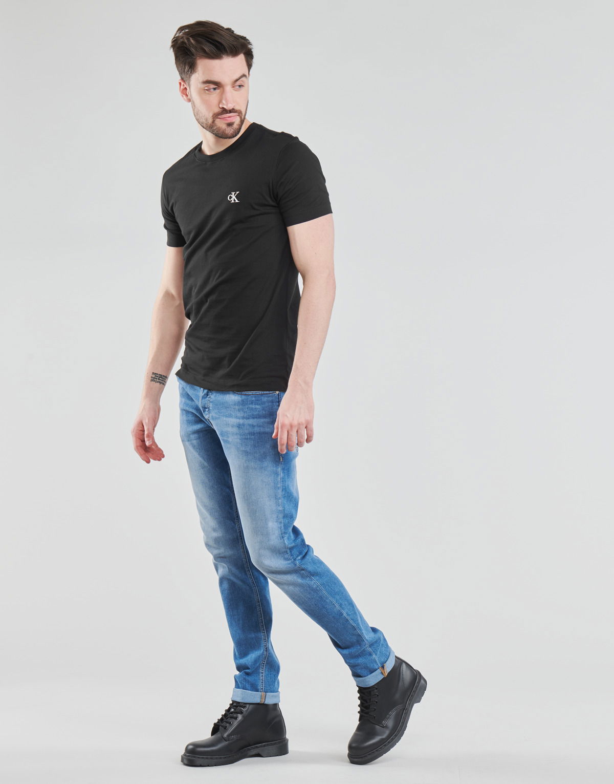 Tričko CALVIN KLEIN YAF T-Shirt Čierna | J30J314544-BAE-NOOS, 1