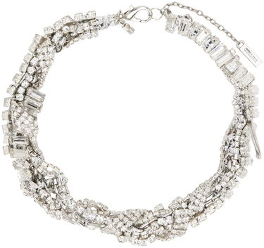 Náhrdelník Collina Strada Collina Strada Rhinestone Multi-Strand Necklace Metalická | XX1051, 0