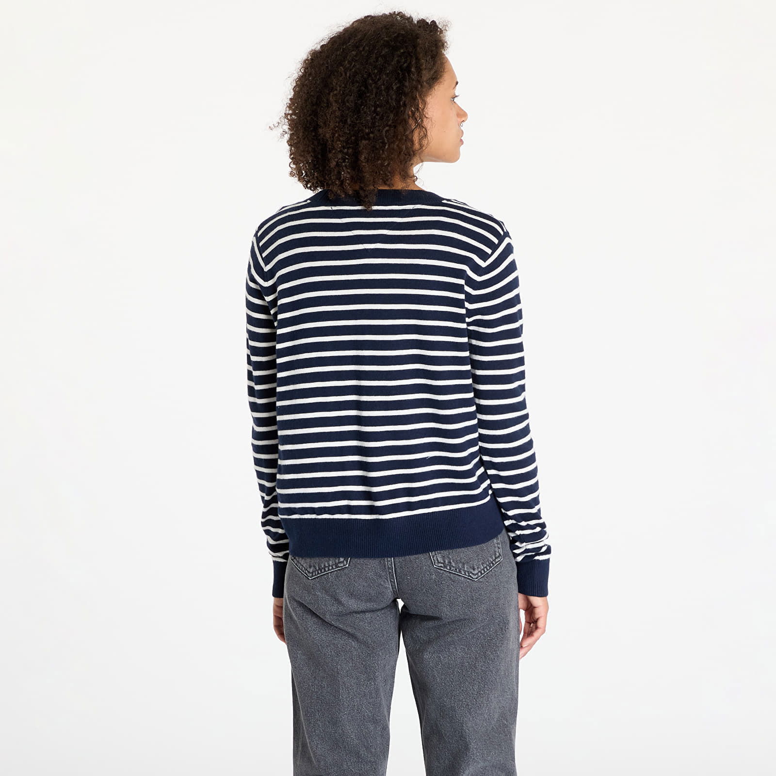 Essential Vneck Sweater Blue