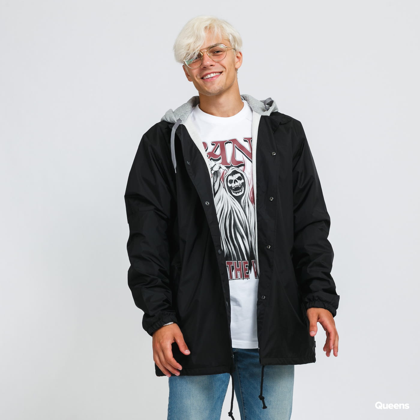 Parka Vans Riley Jacket Čierna | VN0A3HOUBLK1, 0