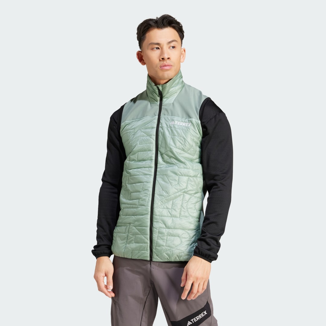 Vesta adidas Performance Men's Varilite Hybrid Insulated Vest Zelené | IP1478, 0