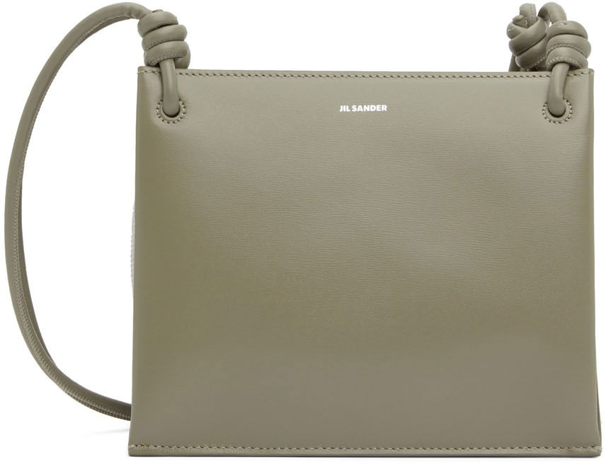 Taška cez rameno Jil Sander Calfskin Small Shoulder Bag Béžová | JSWU852664_WUB69192N, 0
