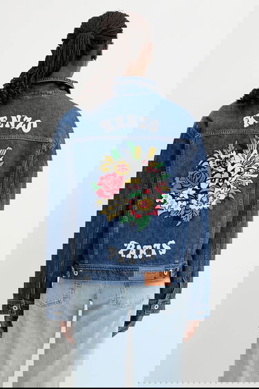 Bunda KENZO Kenzo Denim Jacket Modrá | FF52DV2486B3.DS, 2