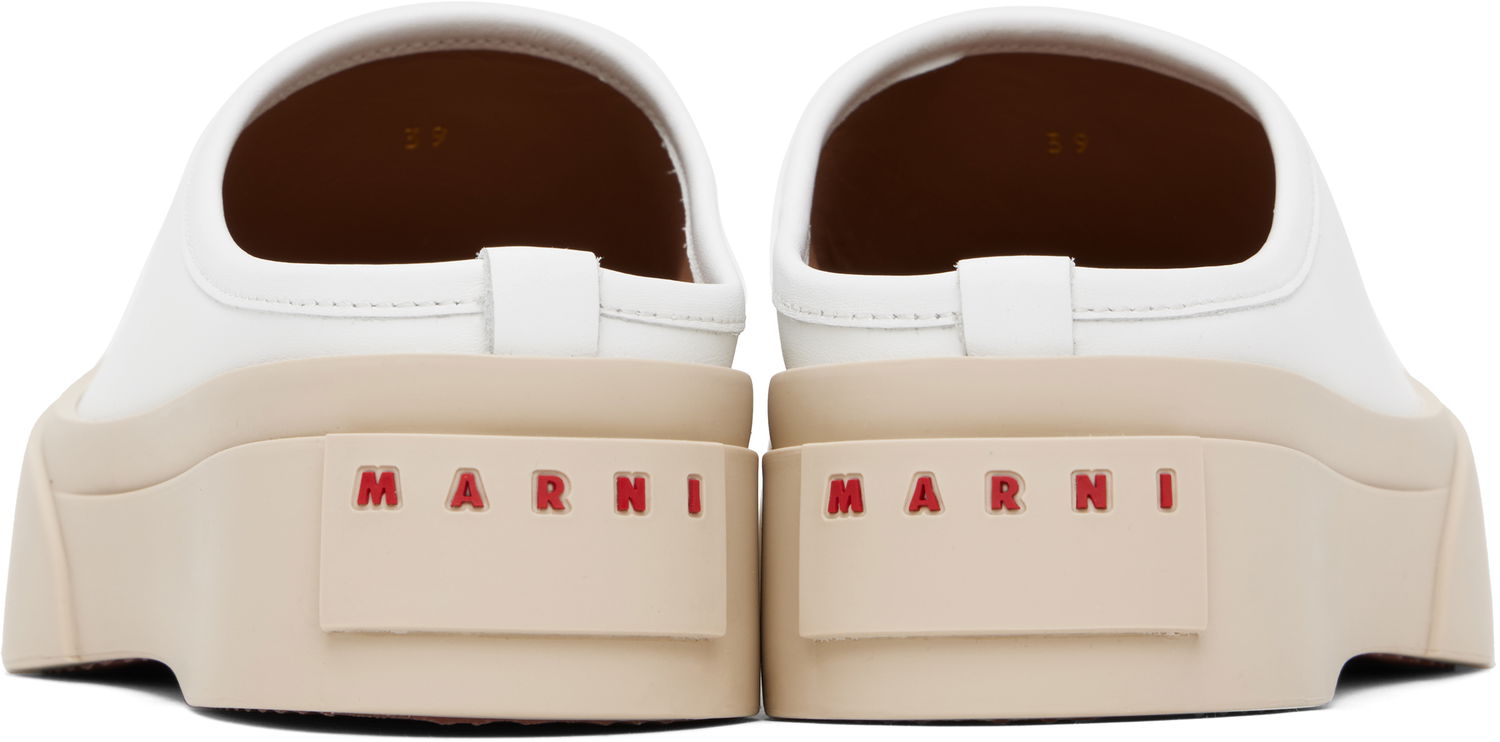 Oblečenie Marni Marni Pablo Sabot Slip-On Loafers Biela | SNZW018502 P7226, 1