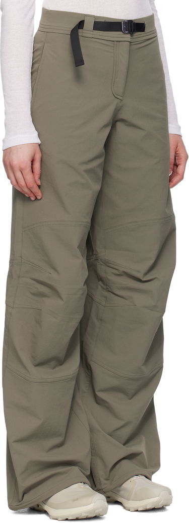 Nohavice ROA ROA Shaped Knee Sport Pants Zelené | RBWW016FA08, 1