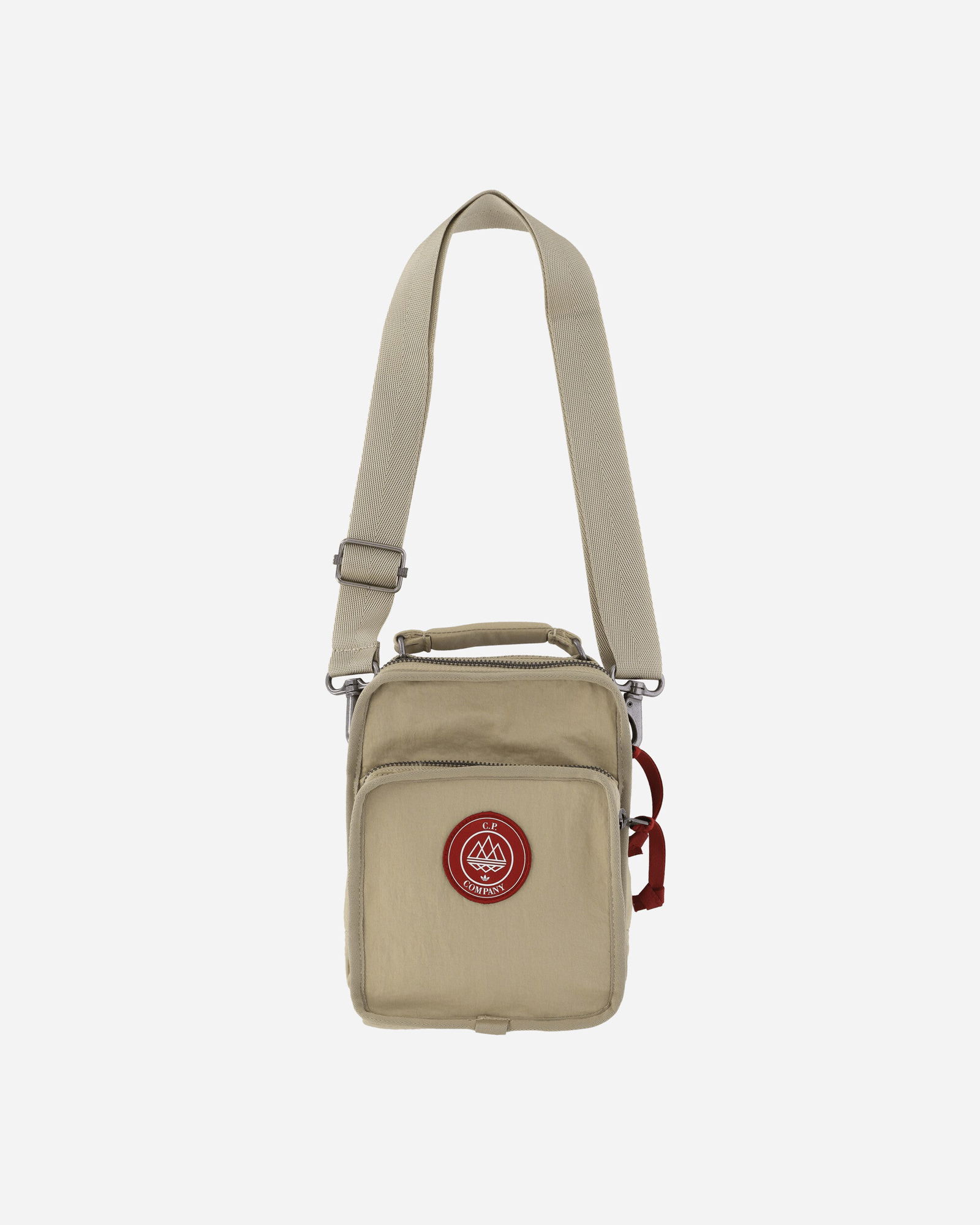 C.P. COMPANY SPZL x Beige Fabric Small Crossbody Bag