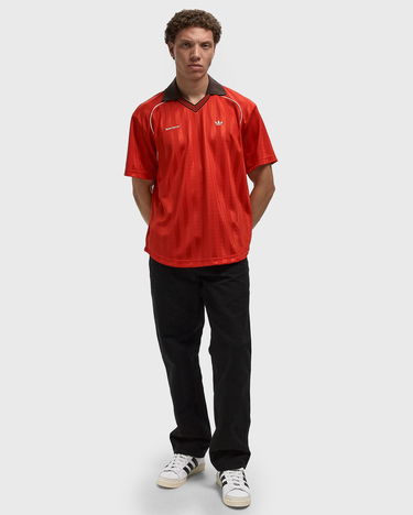 Dres adidas Originals Originals Wales Bonner Striped Football T-Shirt Červená | KG3626, 2