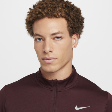 Tričko Nike Pacer T-shirt Dri-FIT Zipper Vínová | FQ2494-652, 2