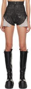 Rick Owens DRKSHDW Concordians Dirt Cutoffs Denim Shorts