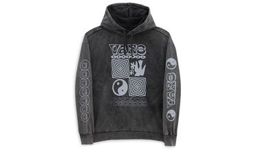 Mikina Vans Symbolism Oversized Hoodie Šedá | VN0A7RNEBLK, 0