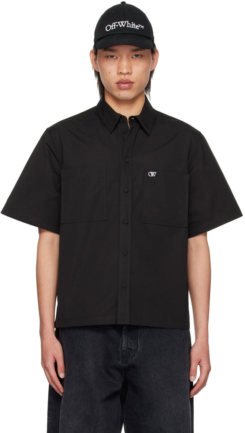 Black 'OW' Summer Shirt