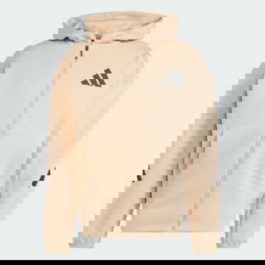 Mikina adidas Performance Z.N.E. Full-Zip Hooded Béžová | JF2445, 2